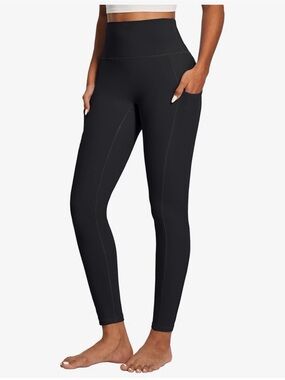IUGA High-Waist Black Pocket Leggings - Women